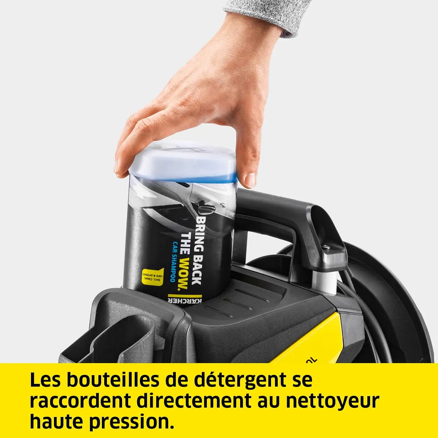 Nettoyeur haute pression noir vue 5