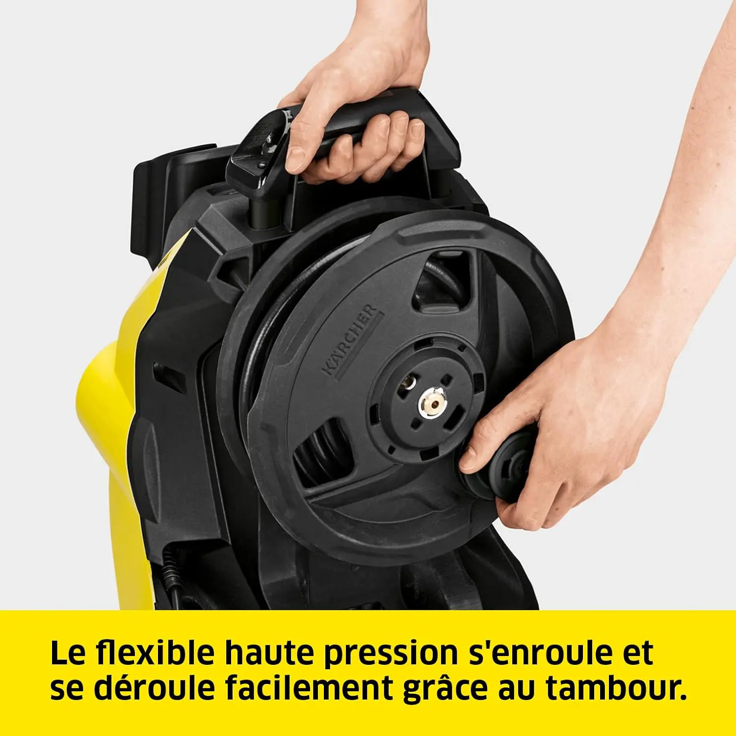 Nettoyeur haute pression noir vue 7