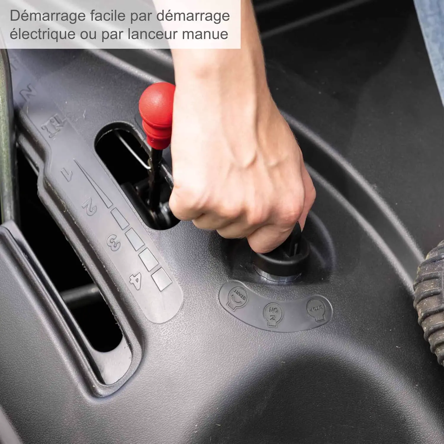 Tondeuse autoportée autoportée vue 6