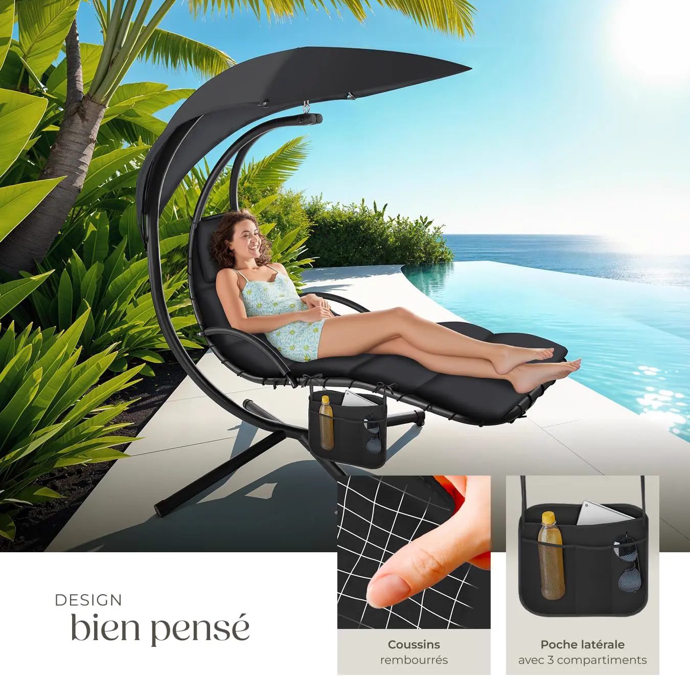 Fauteuils suspendus Bain de Soleil Suspendu Siege Suspendu ave… vue 6