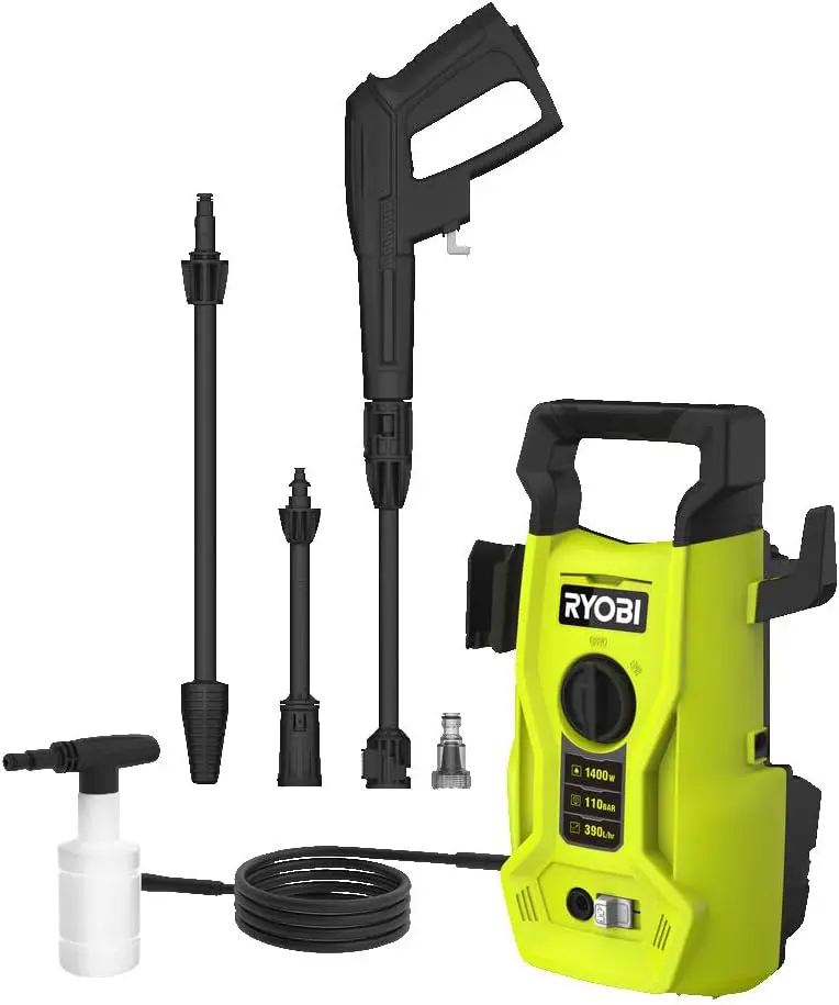 RYOBI - Nettoyeur Haute Pression 1400 W