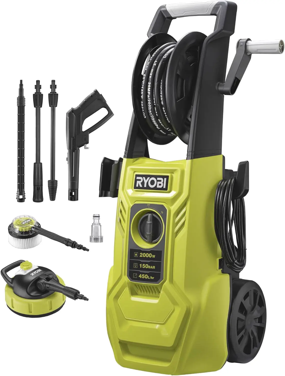 RYOBI - Nettoyeur Haute Pression 2000 W