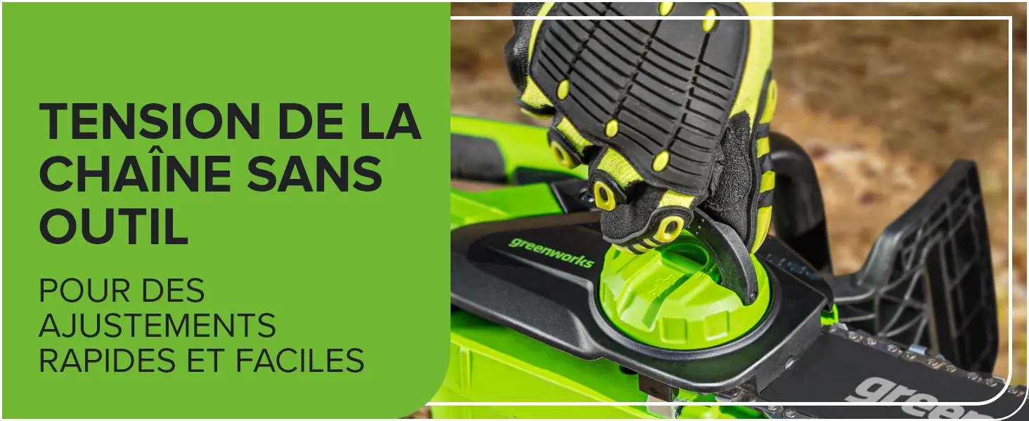 Tronçonneuse à batterie en bois — contenu détaillé 5