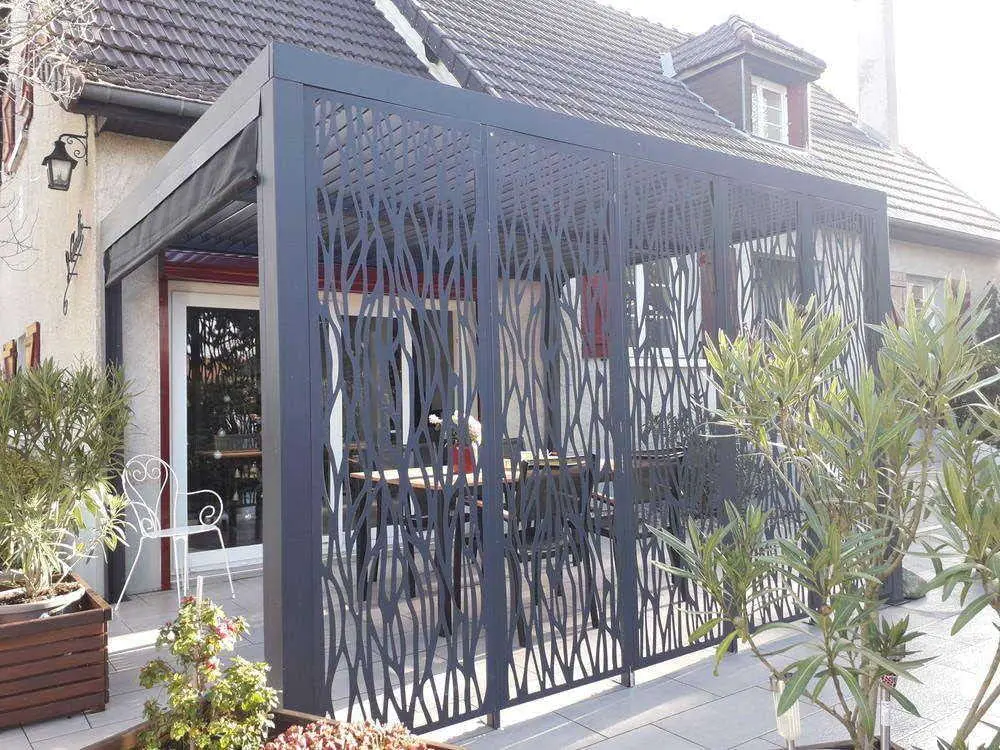 Pergola Bioclimatique 10.80m² Gris Anthracite - PER36M30RBI 10.80m²
