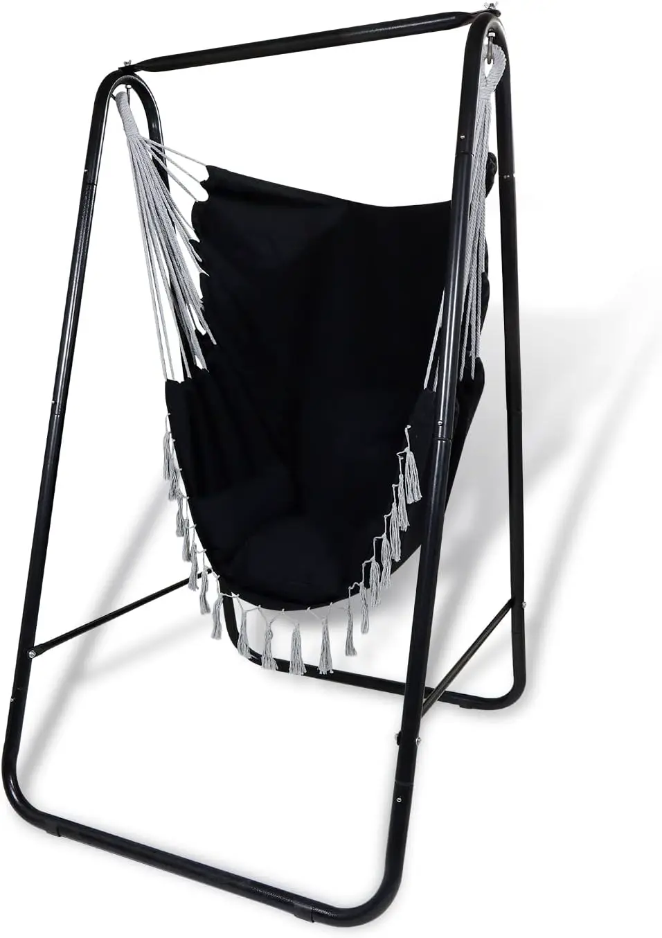 Fauteuils suspendus noir vue 1
