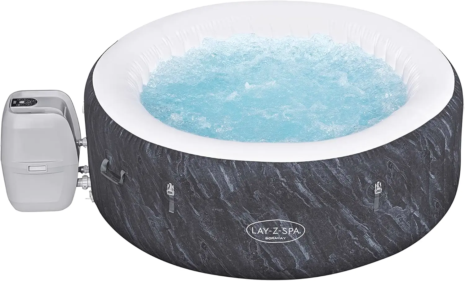 Spa gonflable 4 personnes 71" x 26"/1.80m x 66cm Boracay AirJet vue 9