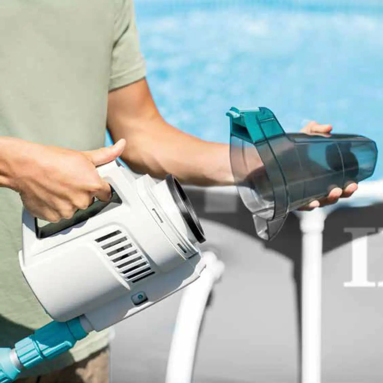 Robot piscine en aluminium vue 5