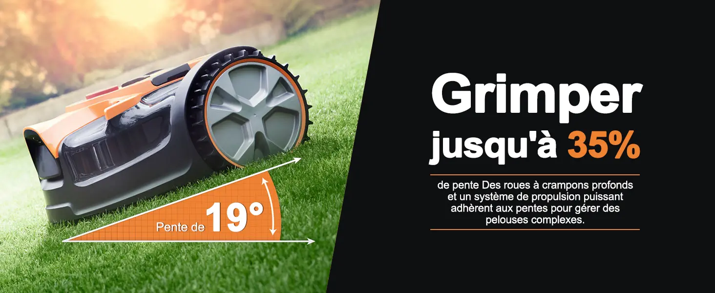 Robot tondeuse LawnMaster OcuMow16 Robot Tondeuse sans câble p… — contenu détaillé 3