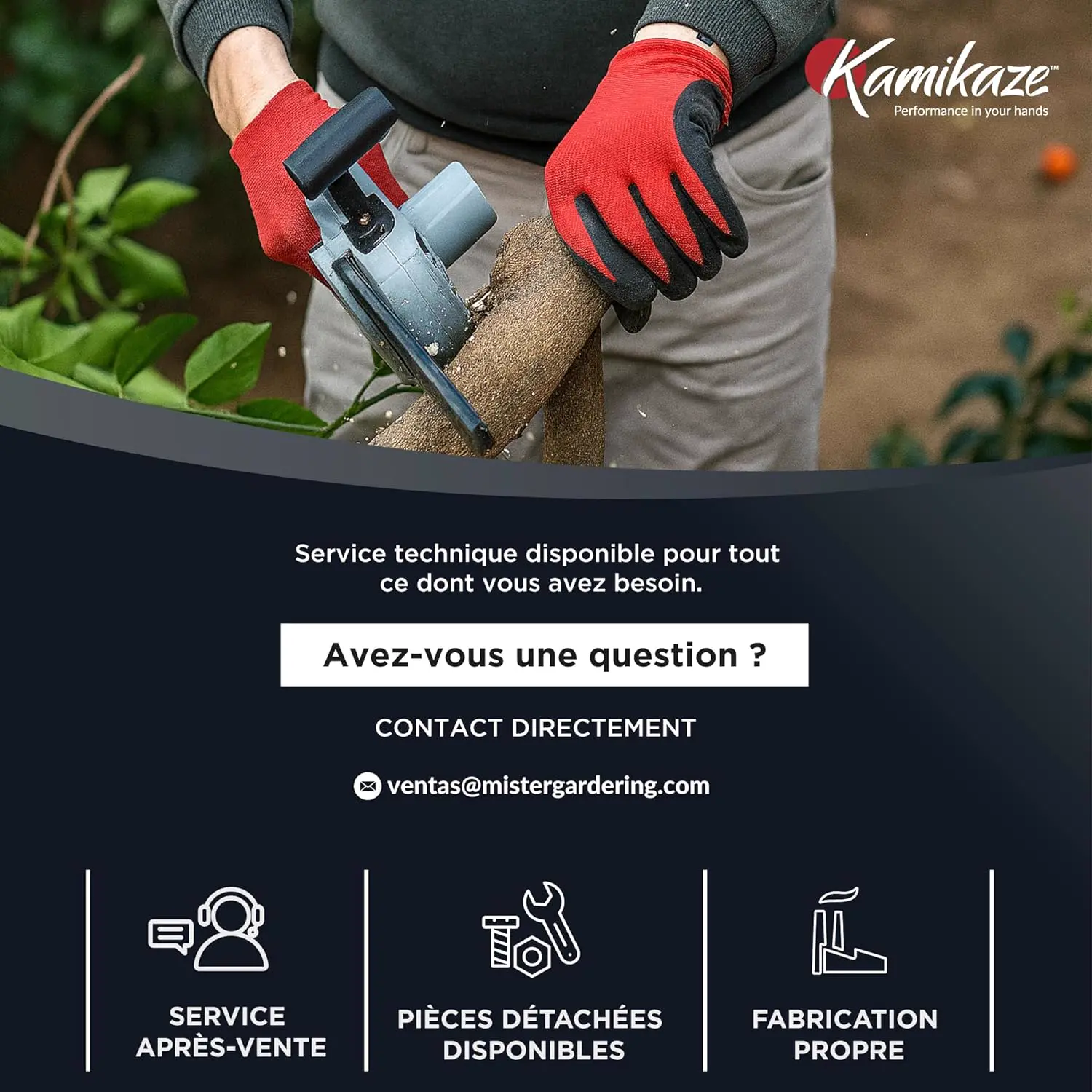 Tronçonneuse électrique Tronçonneuse électrique KAMIKAZE KVS 8… vue 9