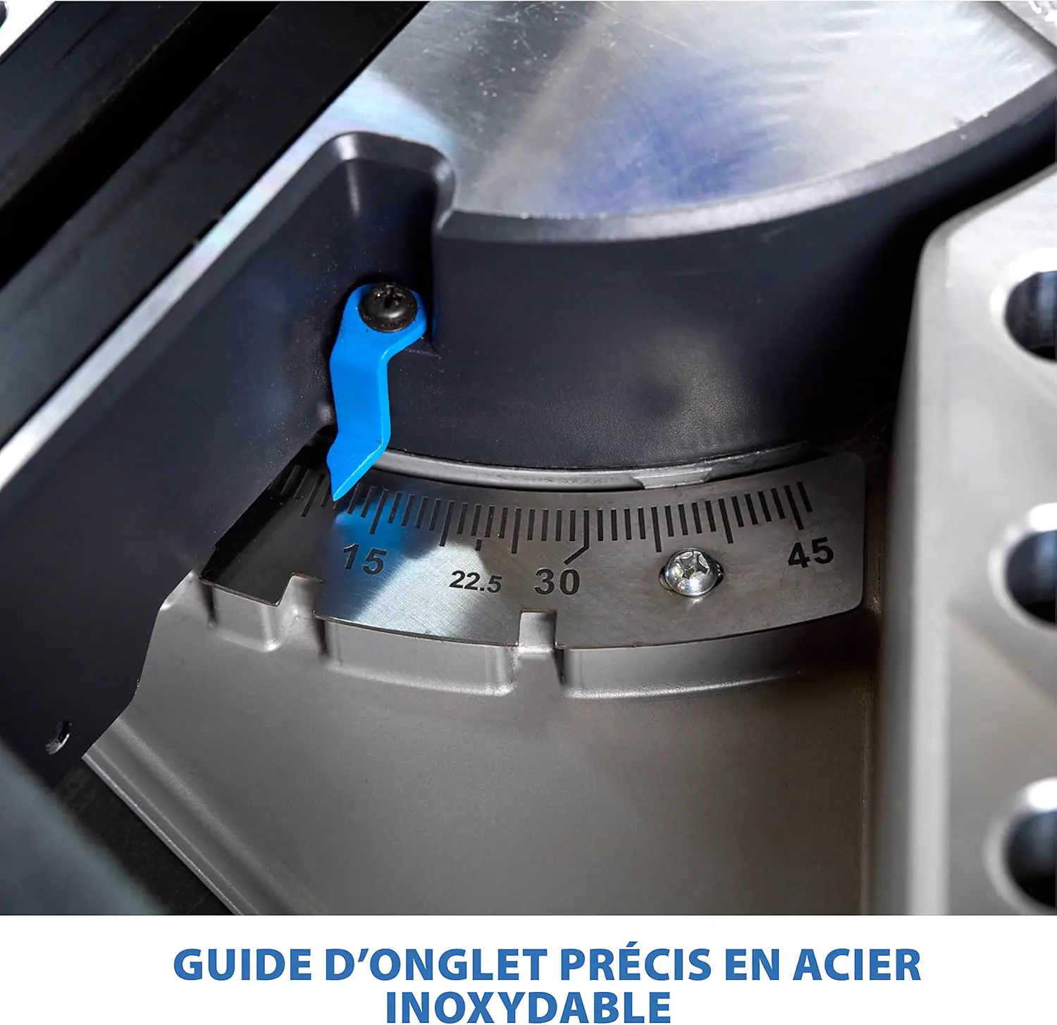 Tronçonneuse électrique en métal vue 10