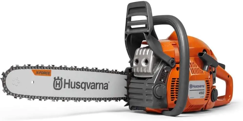 Husqvarna 450 II - Tronçonneuse à moteur .325 de 18 pouces
