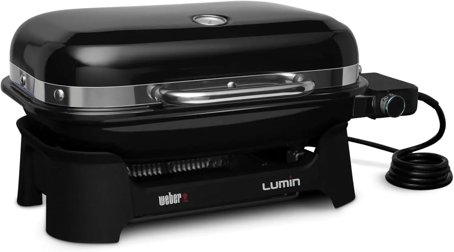 Barbecue weber noir vue 3