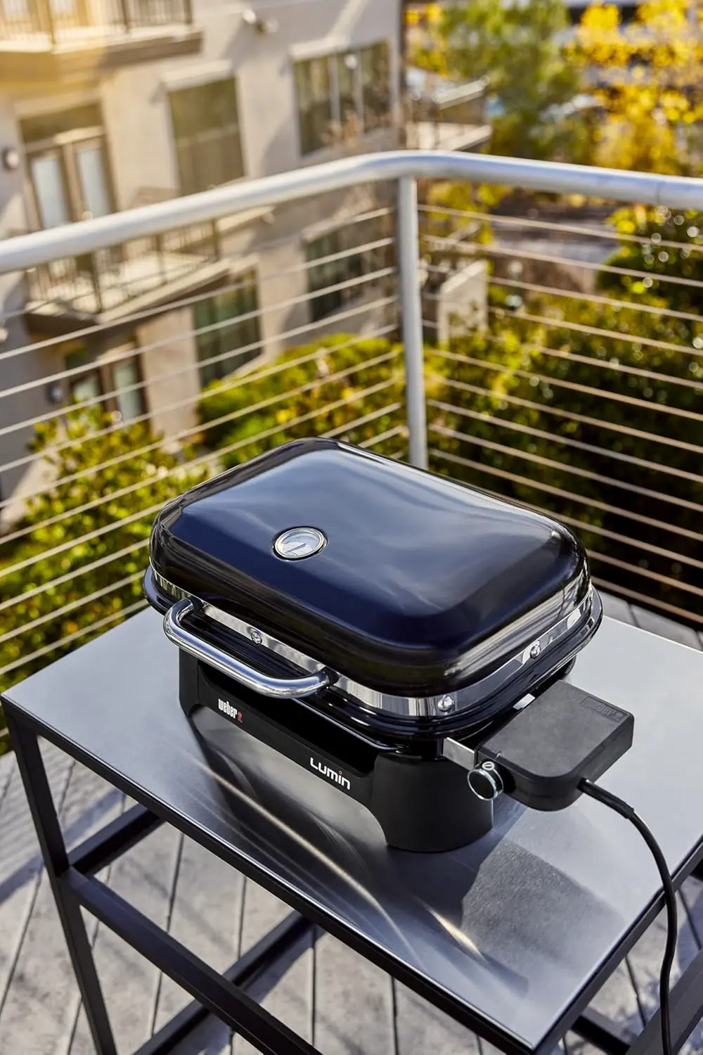 Barbecue weber noir vue 10