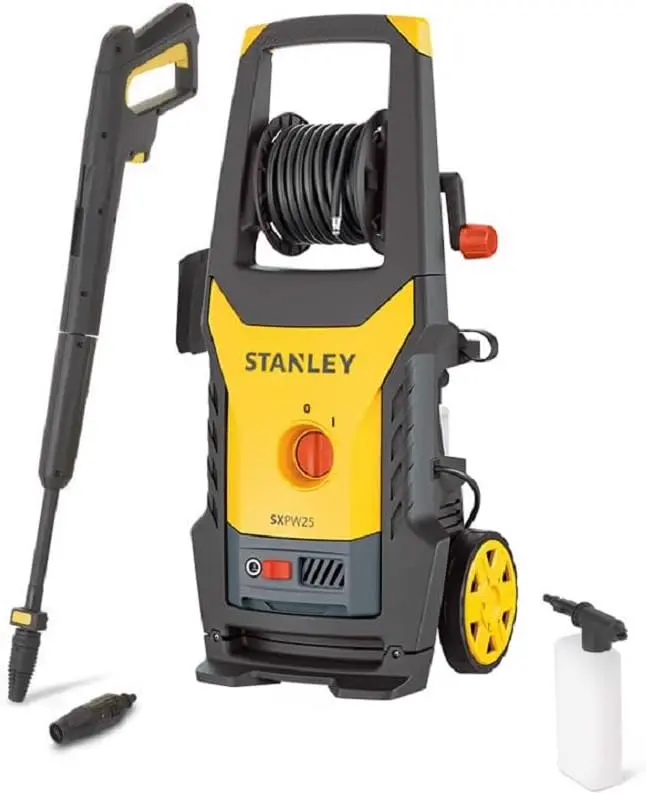 Stanley SXPW25 Nettoyeur Haute Pression (2500 W, 170 Bar, 500 l/h)