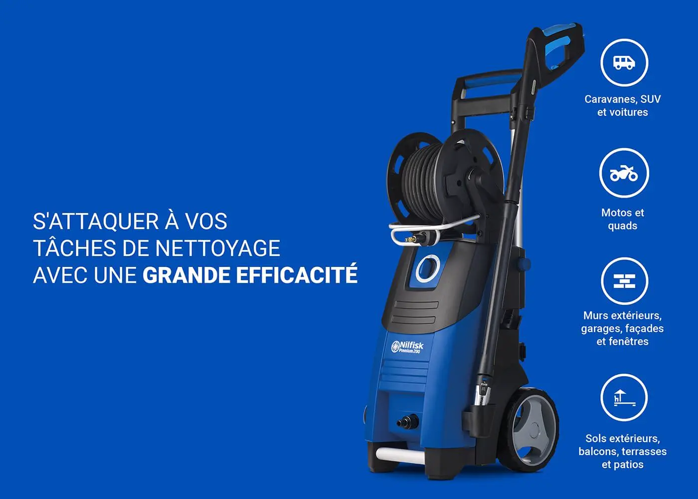 Nettoyeur haute pression en aluminium vue 3
