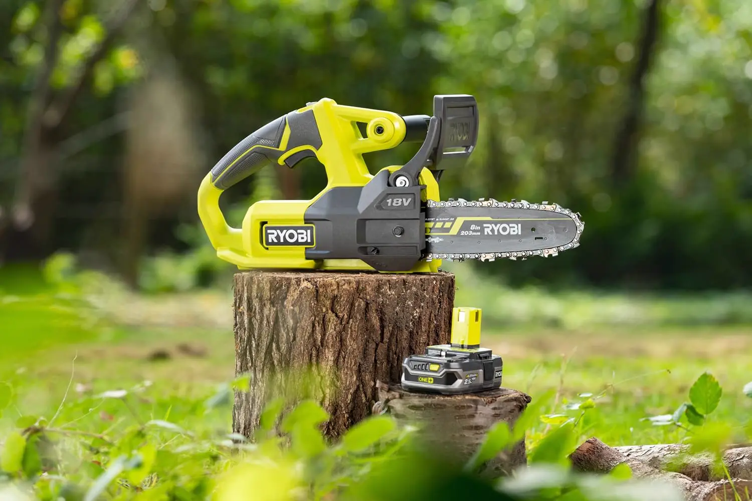 Tronçonneuse électrique RYOBI Tronçonneuse compacte 20 cm + Ta… vue 8