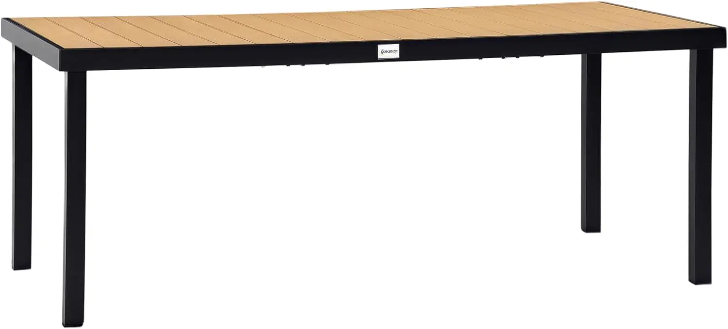 Outsunny Table à Manger de Jardin pour 8 Personnes