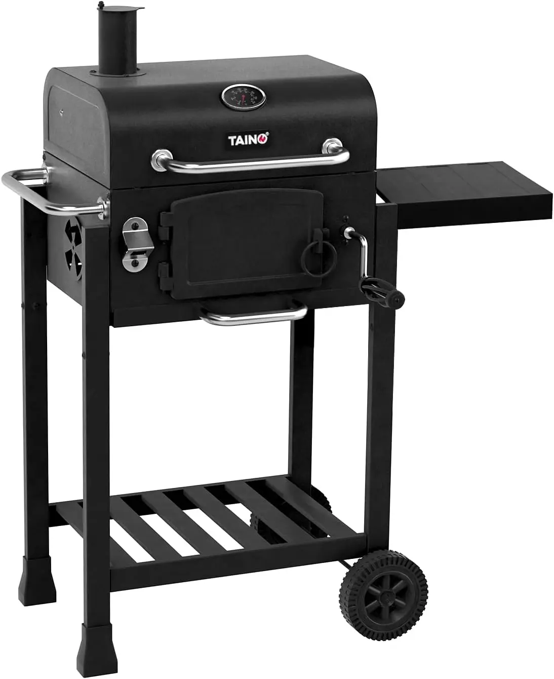 TAINO HERO Smoker Petit barbecue au charbon de bois Barbecue sur pied