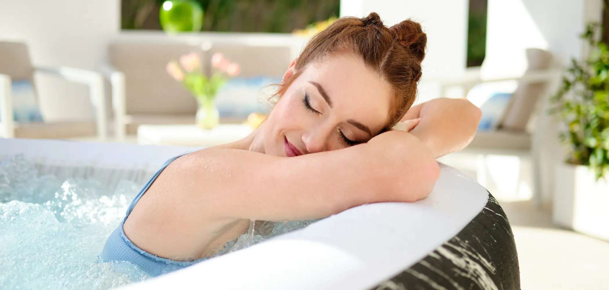 Spa gonflable 2 personnes 7 places gris — contenu détaillé 3