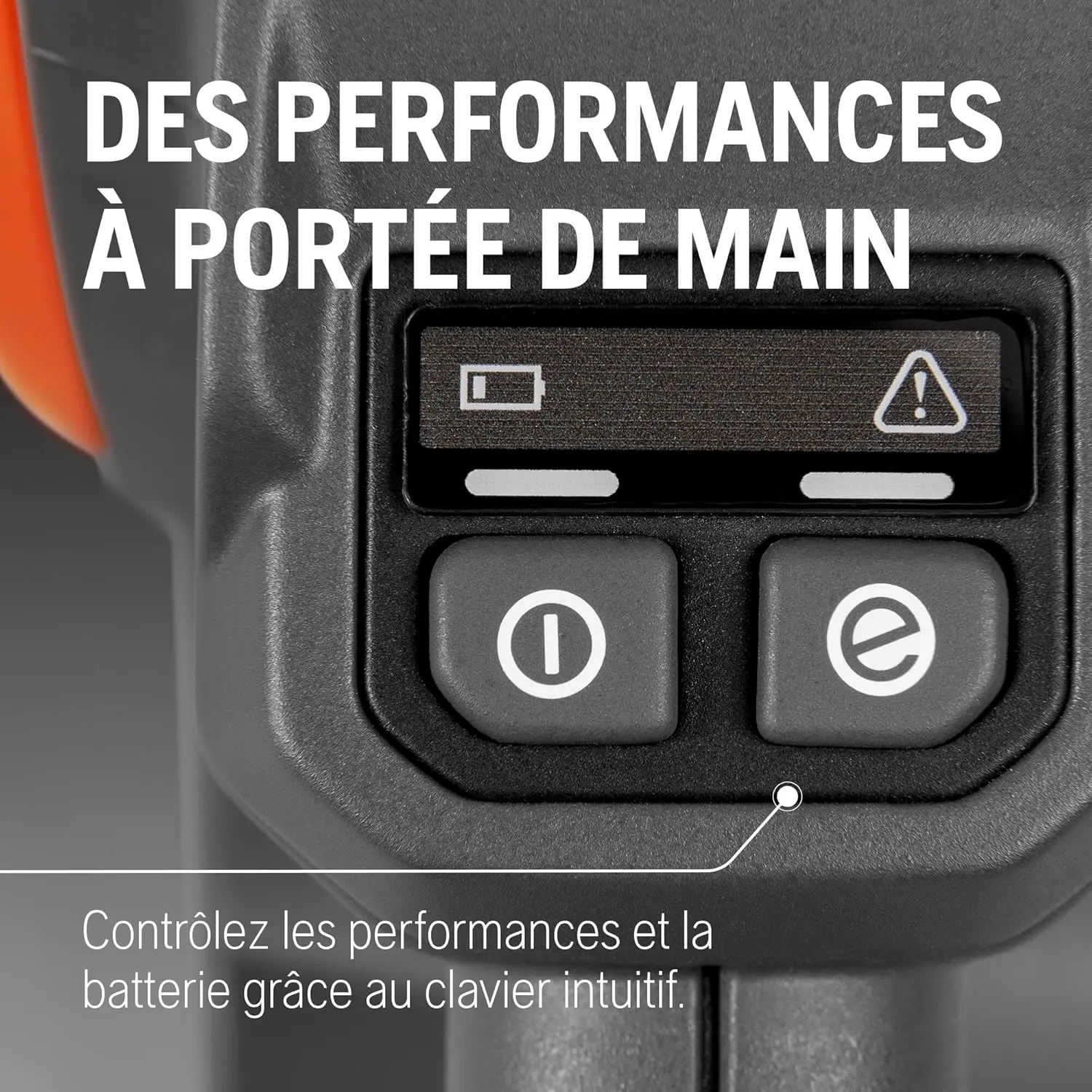 Tronçonneuse à batterie en bois vue 5