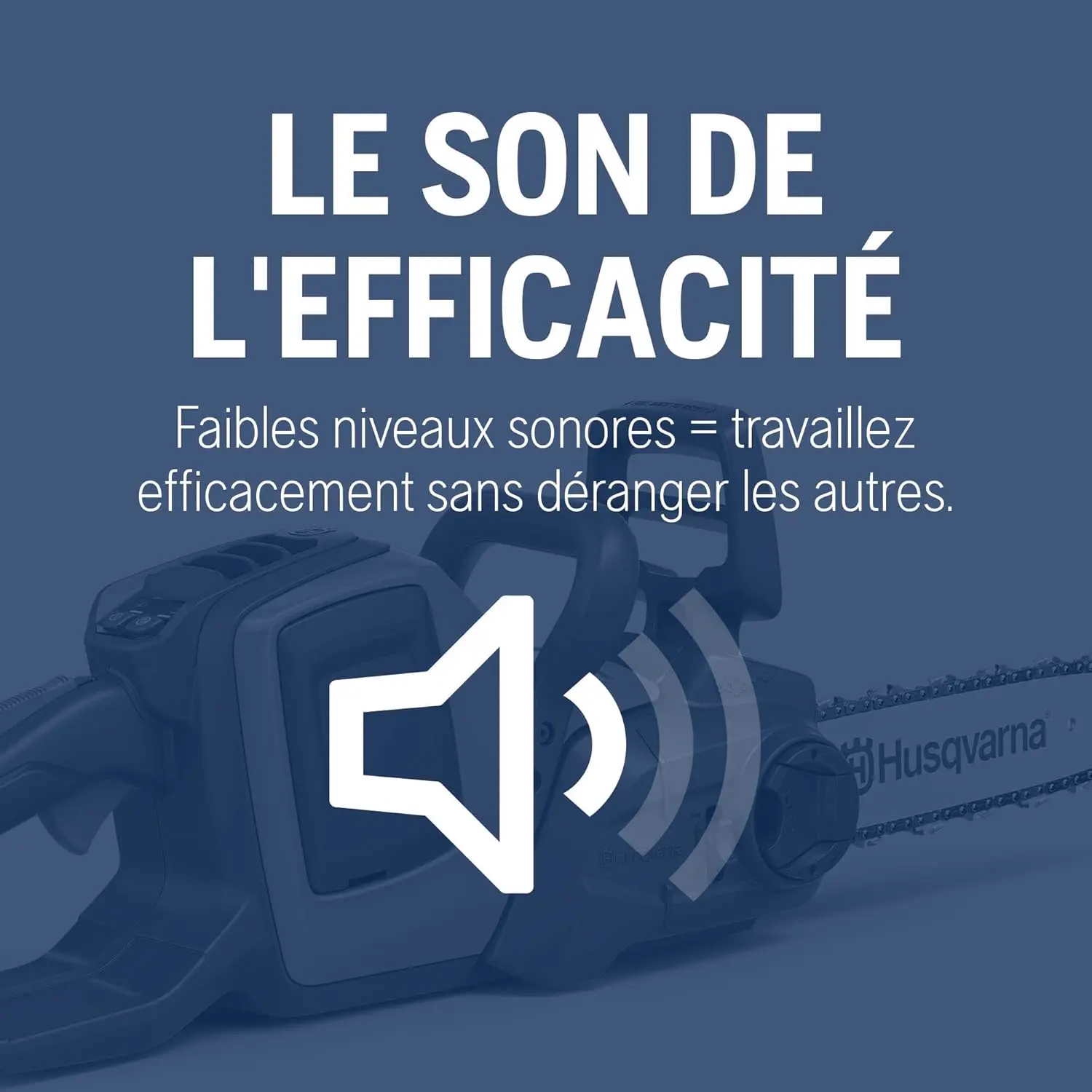 Tronçonneuse à batterie en bois vue 8