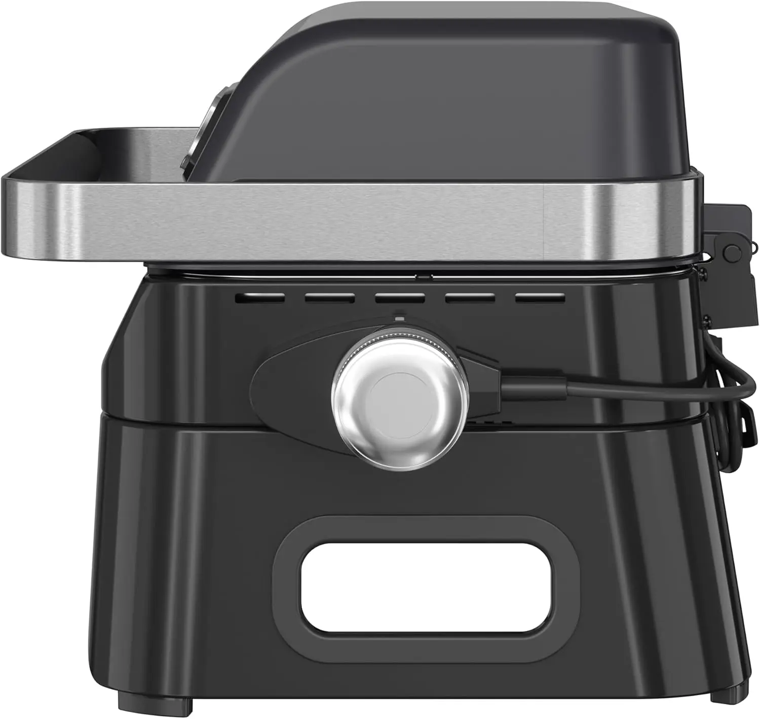 Barbecue électrique en aluminium noir vue 6