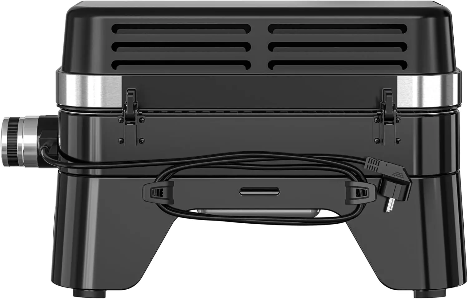 Barbecue électrique en aluminium noir vue 7