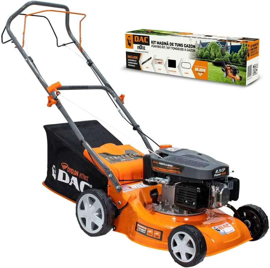 RURIS Tondeuse à Gazon Thermique DAC 110xl 2,5 CV