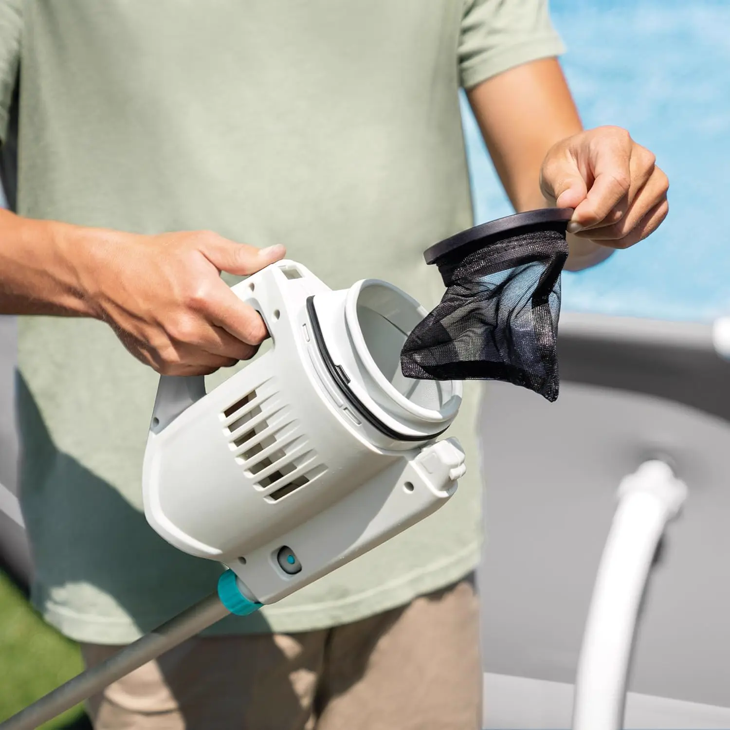 Robot piscine Intex Nettoyeur à Batterie Zr100 vue 9