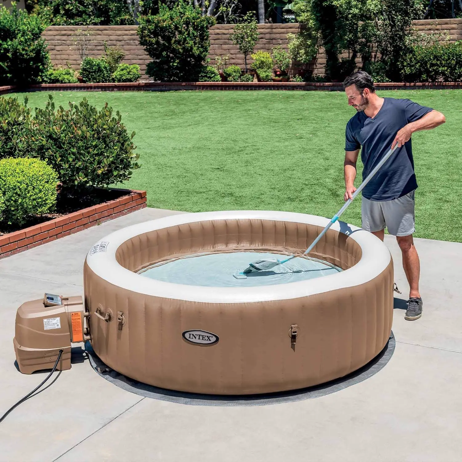 Robot piscine Intex Nettoyeur à Batterie Zr100 vue 10