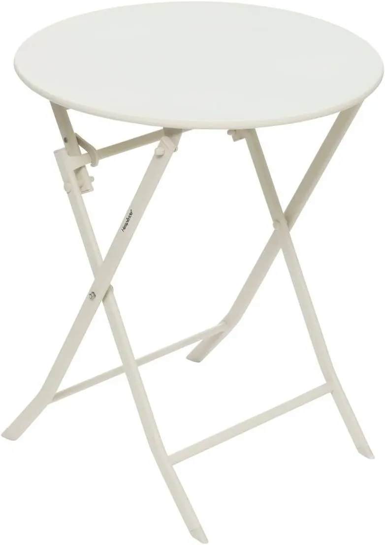 Hespéride - Table de Jardin Pliante Ronde Greensboro Ambre