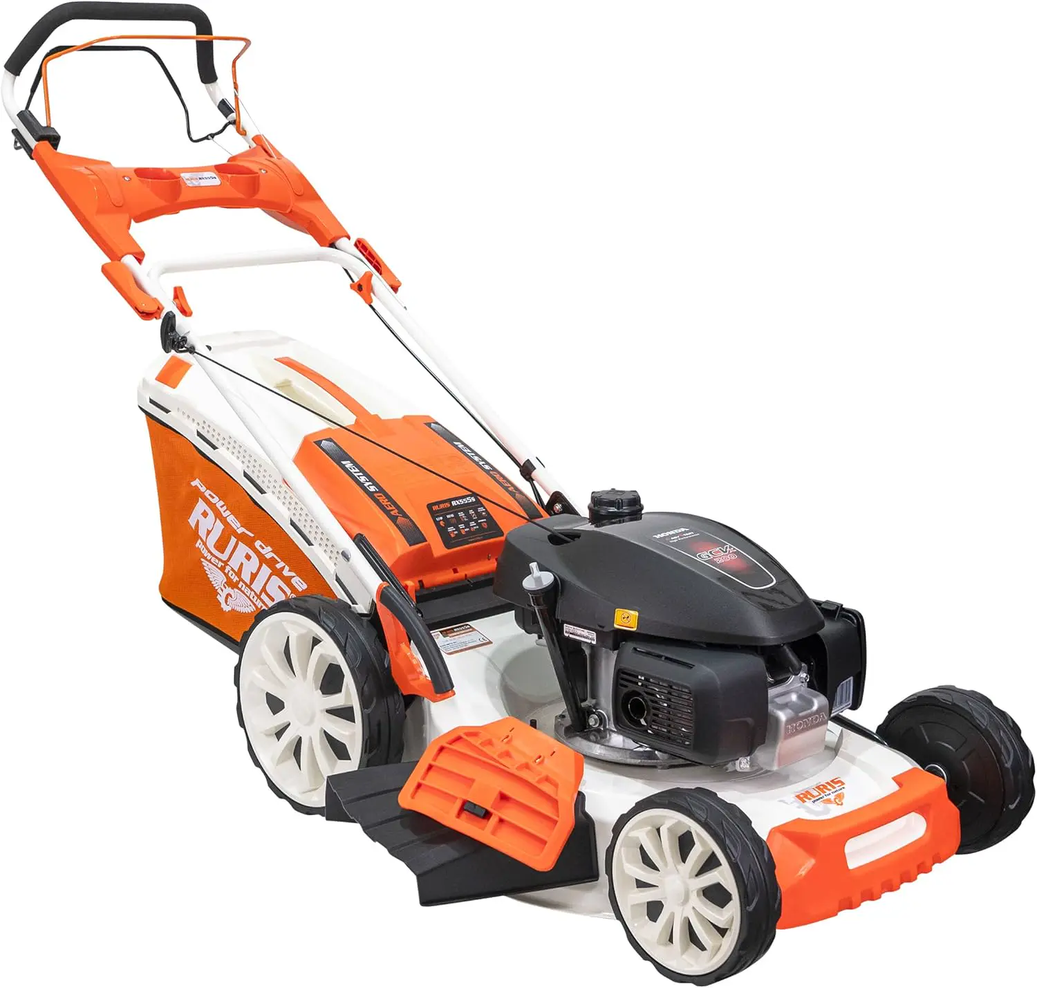 RURIS Power for Nature Tondeuse à Gazon Thermique RX555s Moteur Honda