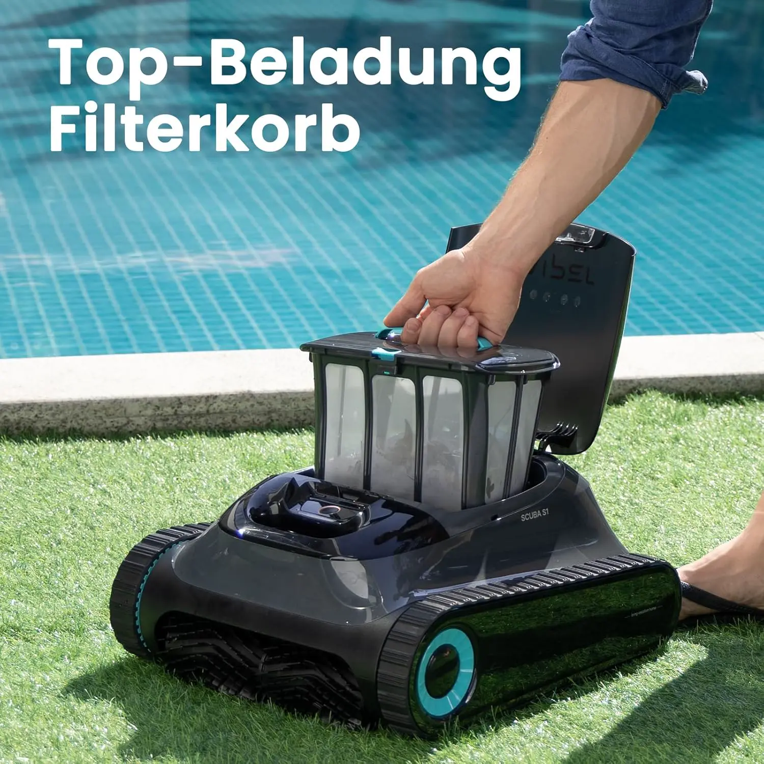 Robot piscine AIPER Scuba S1 Robot Piscine Fond et Parois vue 7