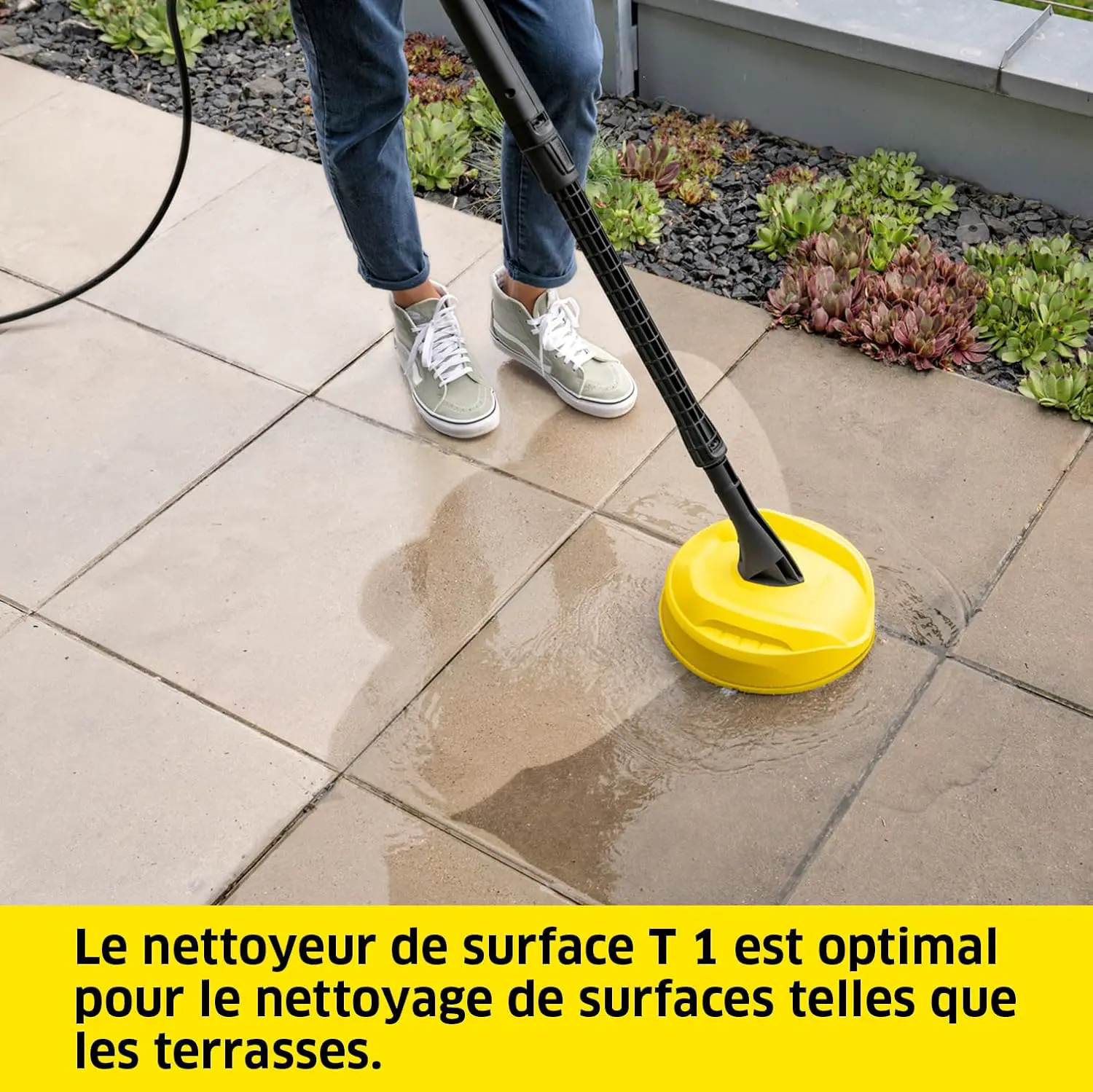 Nettoyeur haute pression noir vue 6