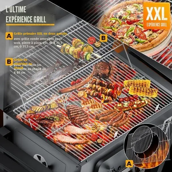 Barbecue weber en bois vue 6