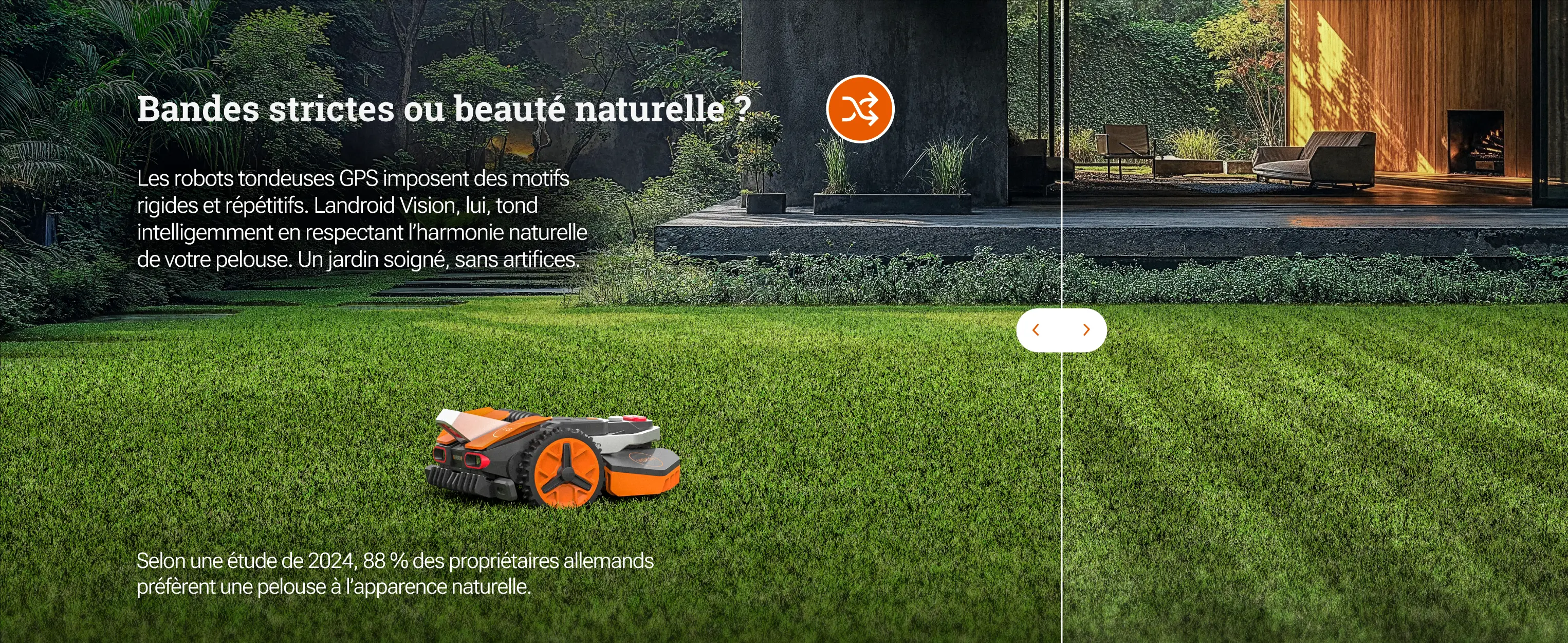 Robot tondeuse WORX LANDROID Vision WR206E.1 — contenu détaillé 3