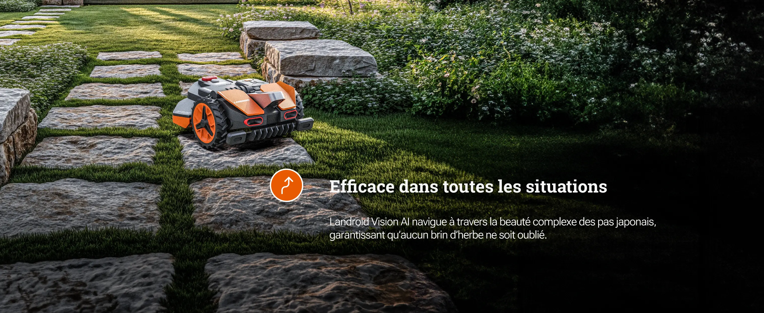 Robot tondeuse WORX LANDROID Vision WR206E.1 — contenu détaillé 4