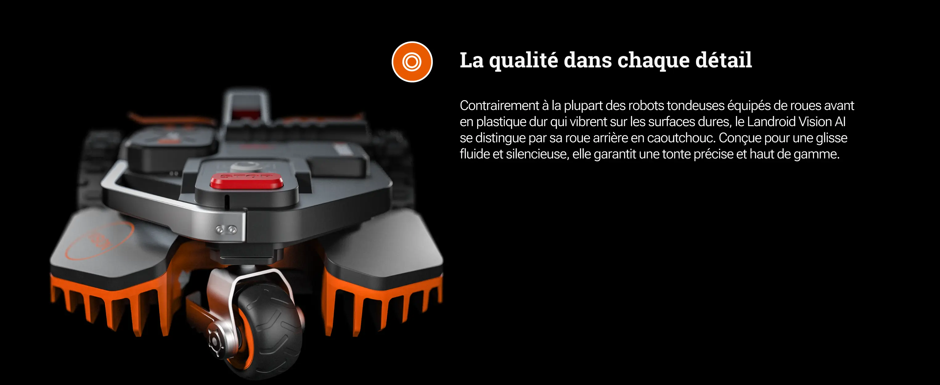 Robot tondeuse WORX LANDROID Vision WR206E.1 — contenu détaillé 8