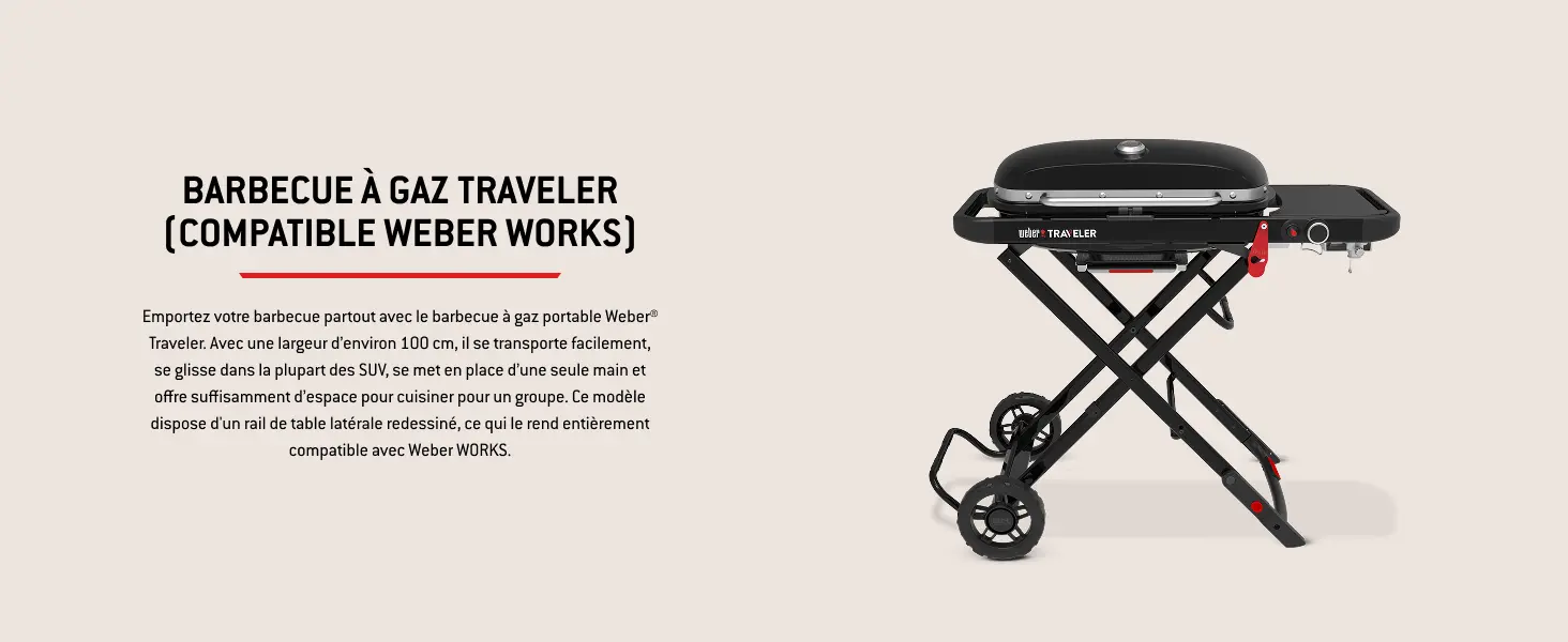 Barbecue weber 4 places en métal noir 52 m² — contenu détaillé 4