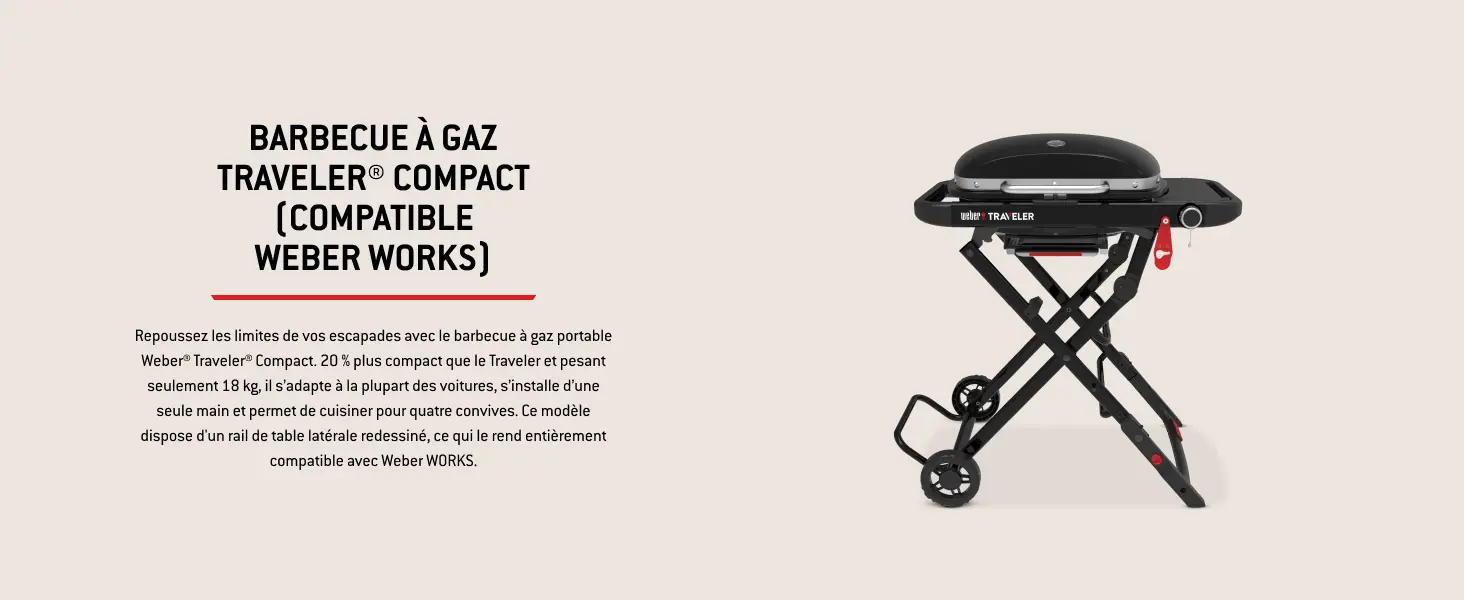 Barbecue weber 4 places en métal noir 52 m² — contenu détaillé 5