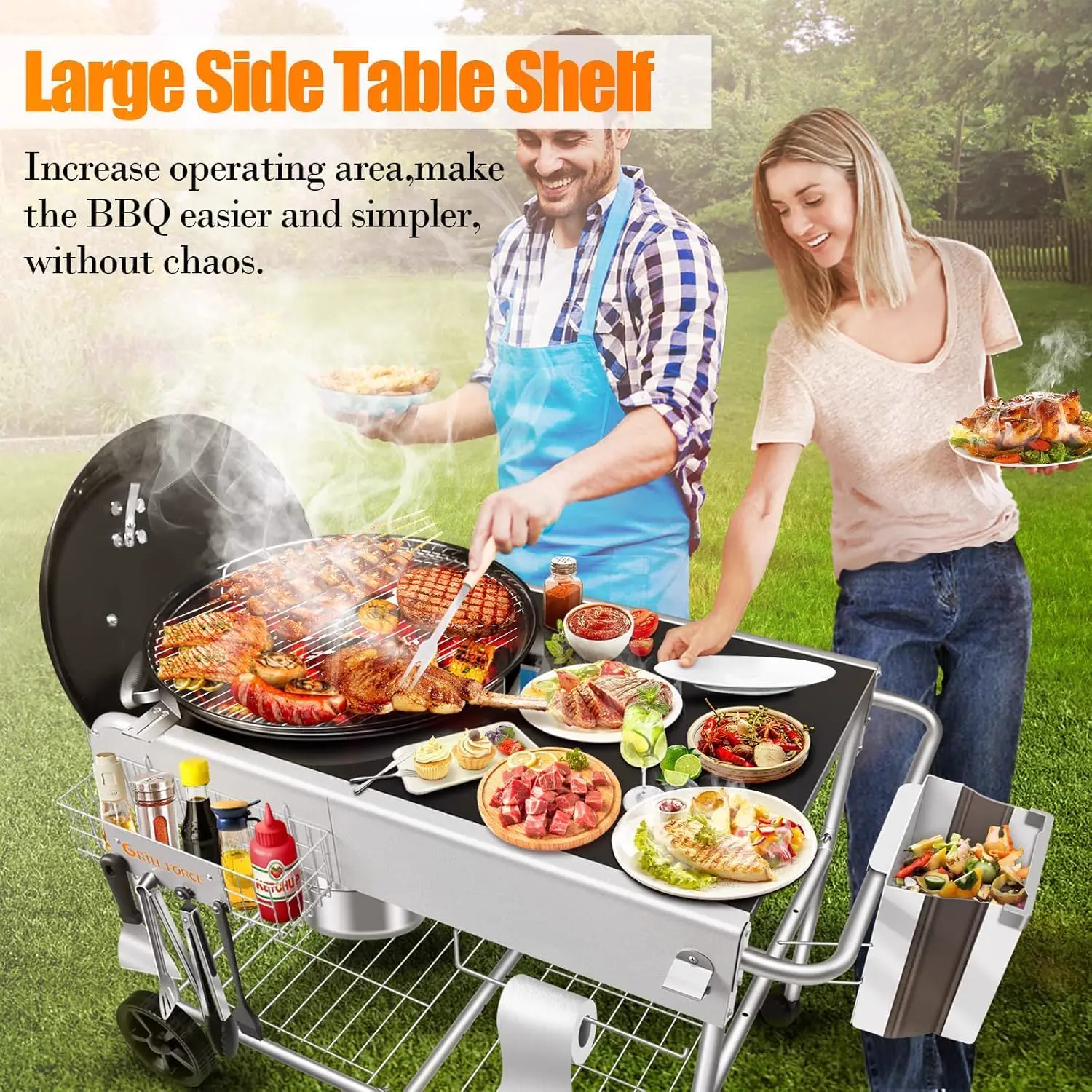 Barbecue weber en métal 53,3 m² vue 5
