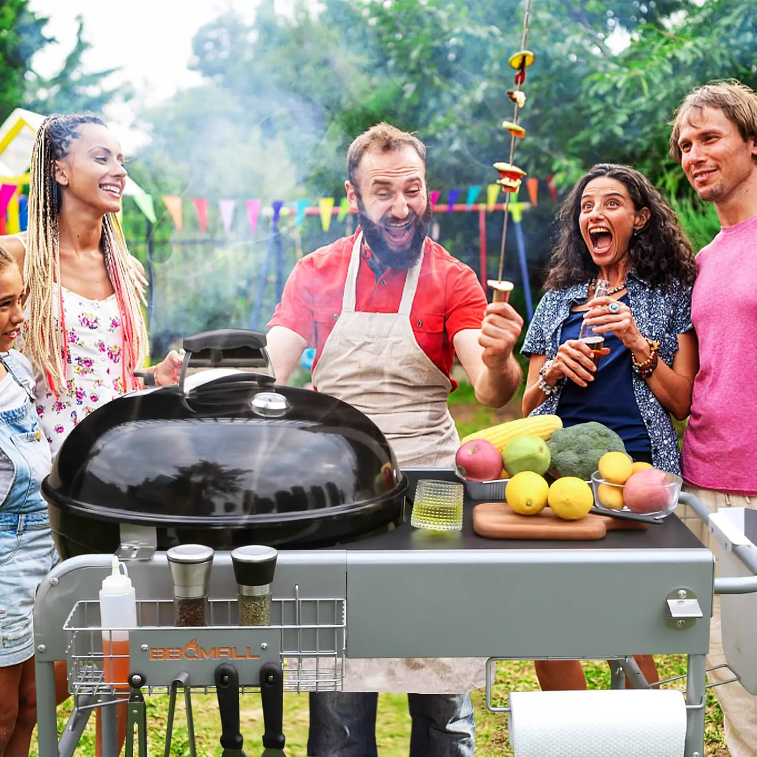 Barbecue weber en métal 53,3 m² vue 7