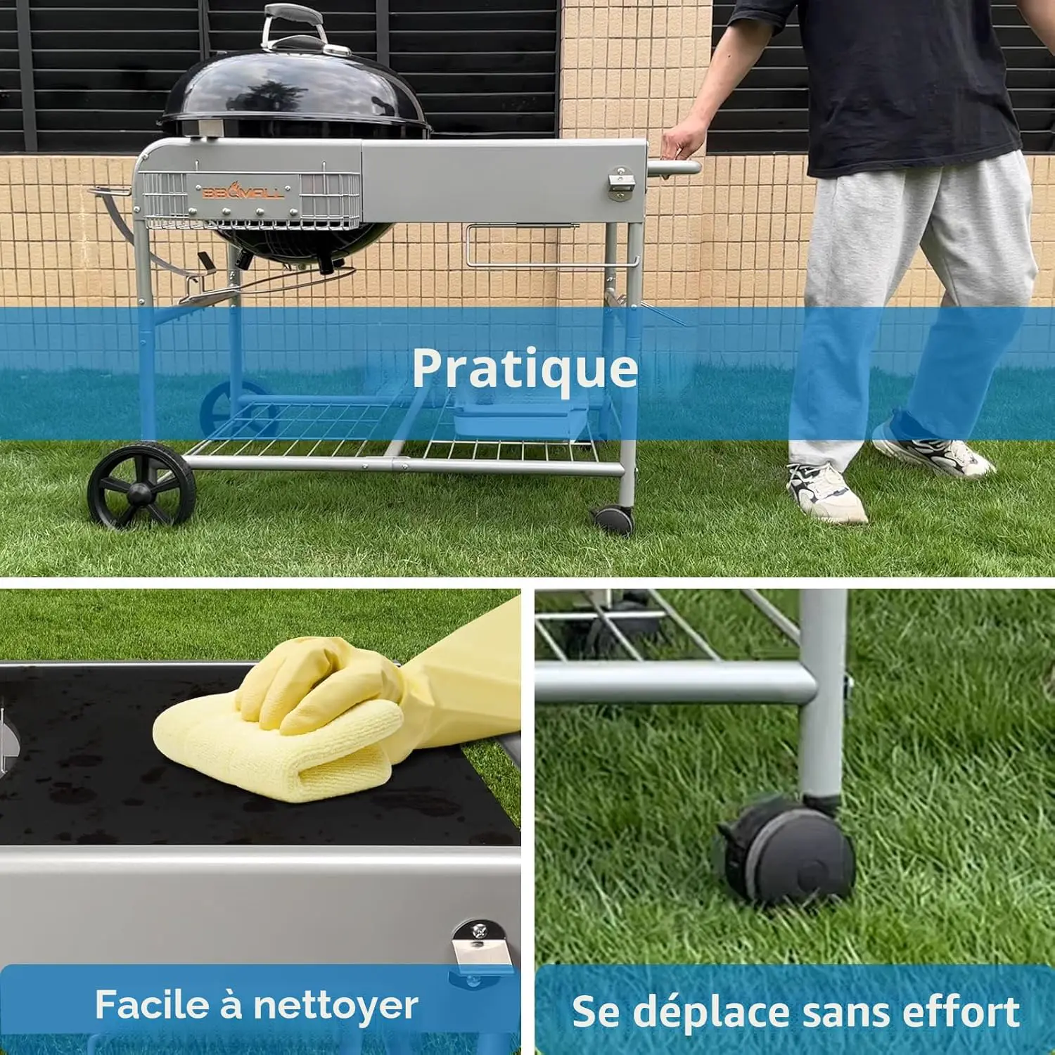 Barbecue weber en métal 53,3 m² vue 9