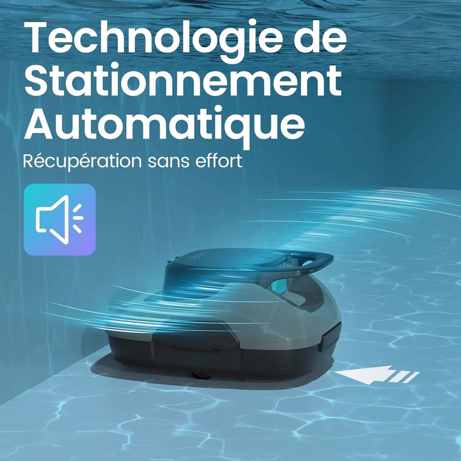 Robot piscine 80 m² vue 8