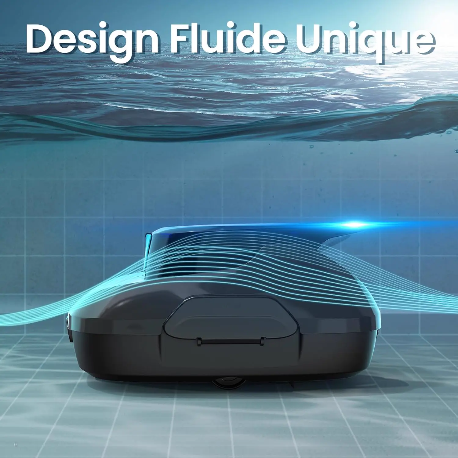 Robot piscine 80 m² vue 9