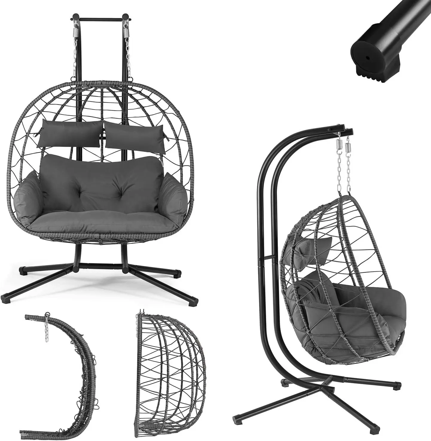 Fauteuil Suspendu Double Aria de Juskys