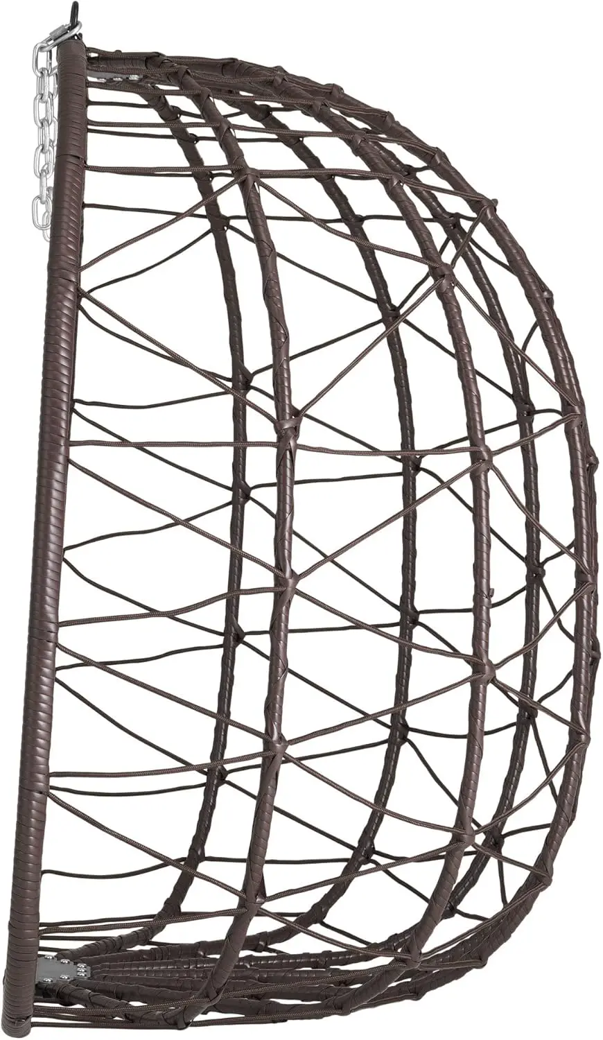 Fauteuils suspendus 2 places en métal marron vue 7