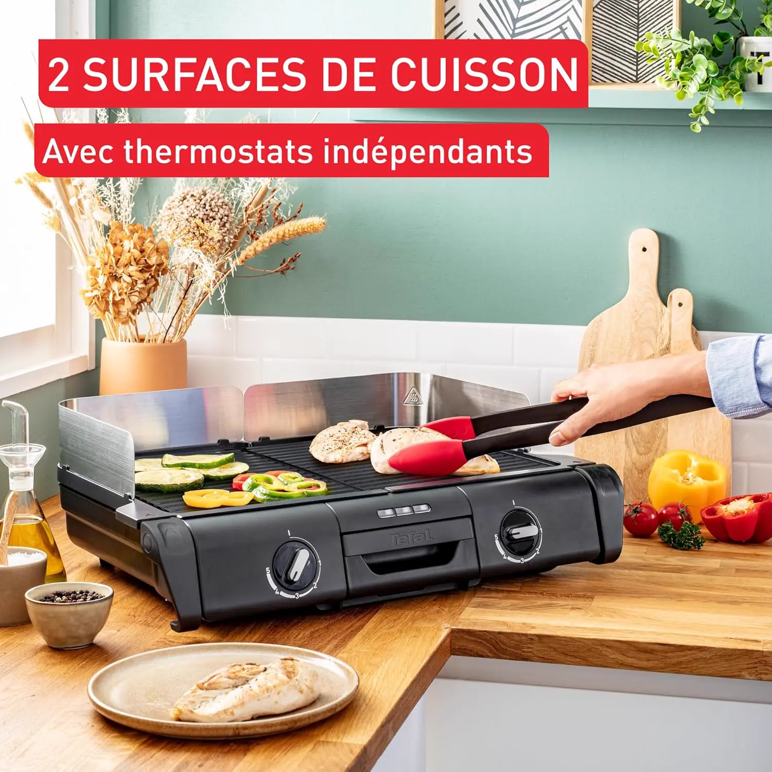 Barbecue électrique Tefal Barbecue électrique XL Family Grill… vue 3