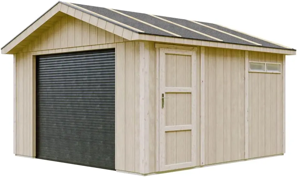 Abri de jardin en bois en bois 15 m² vue 2