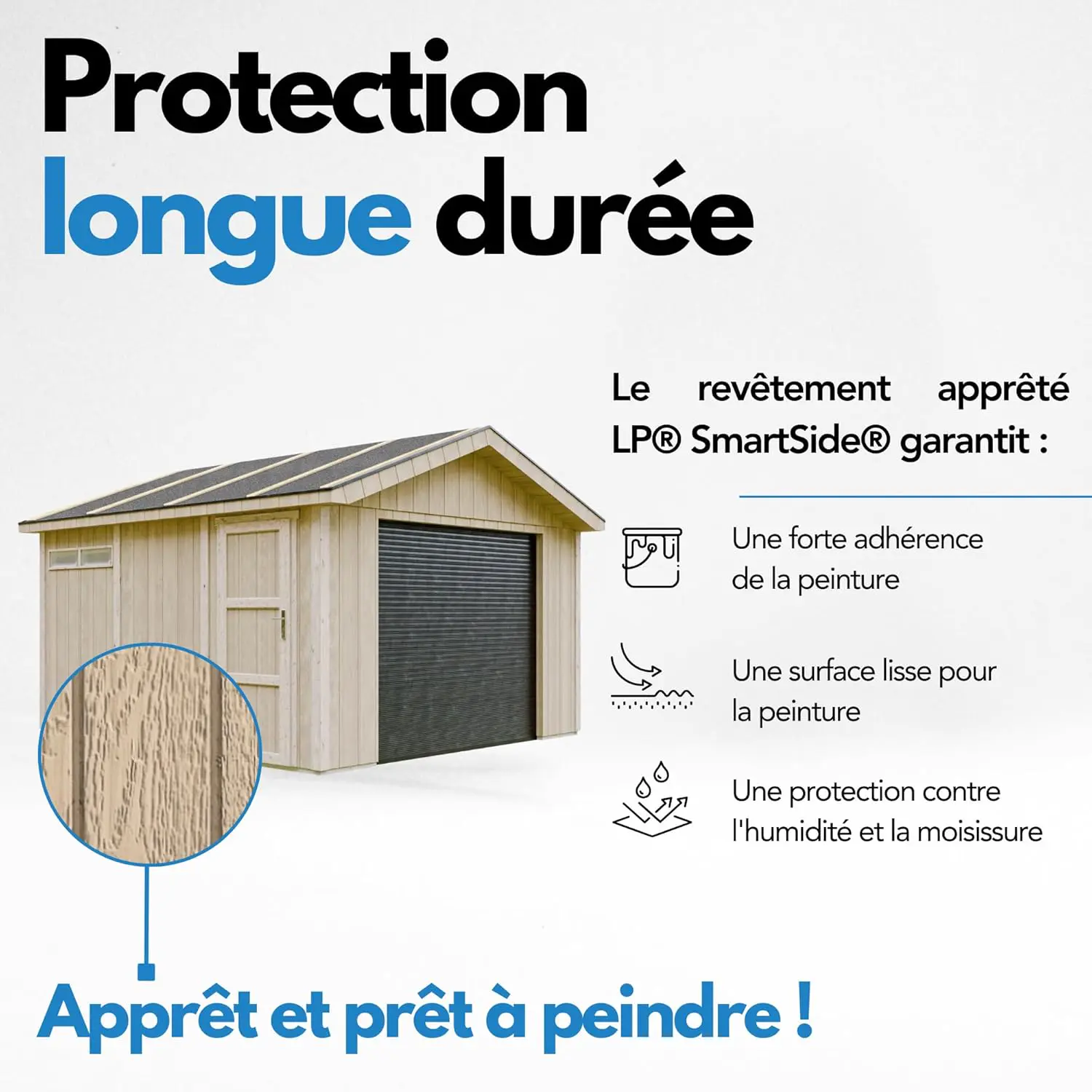Abri de jardin en bois en bois 15 m² vue 7